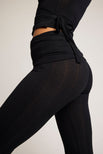 Thumbnail image #2 of Whipped Roll Down Pant in Black