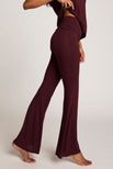 Thumbnail image #2 of Whipped Roll Down Pant in Garnet