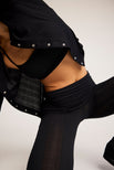 Thumbnail image #4 of Whipped Roll Down Pant in Black