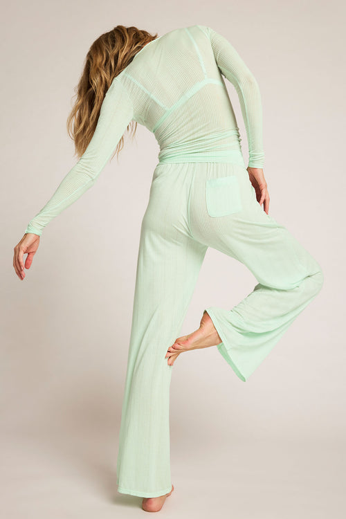 Whipped Track Pant in Bay