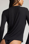 Thumbnail image #2 of Whipped V-Neck in Black