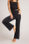 Whipped Cropped Pant in Black
