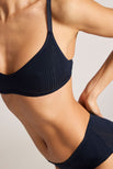 Thumbnail image #2 of Whipped Non-Wire Bra in Navy