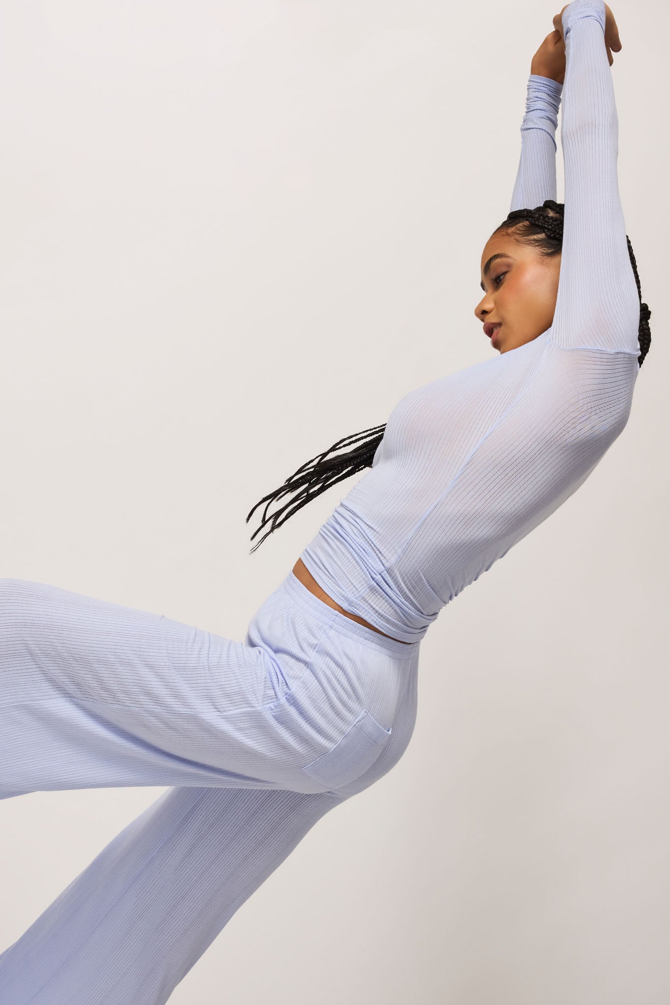 Whipped Track Pant in Muse