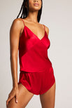 Thumbnail image #1 of Eclipse Silk Cami in Cerise