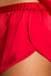 Thumbnail image #3 of Eclipse Silk Mini Short in Cerise