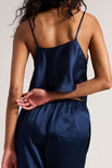 Thumbnail image #4 of Eclipse Washable Silk Button Cami in Navy