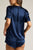 Eclipse Silk V-Top in Navy