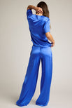 Thumbnail image #4 of Eclipse Silk Track Pant in Cobalt