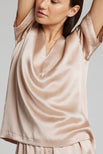 Thumbnail image #2 of Eclipse Silk Deep V-Top in Fizz [Ksenia XS]