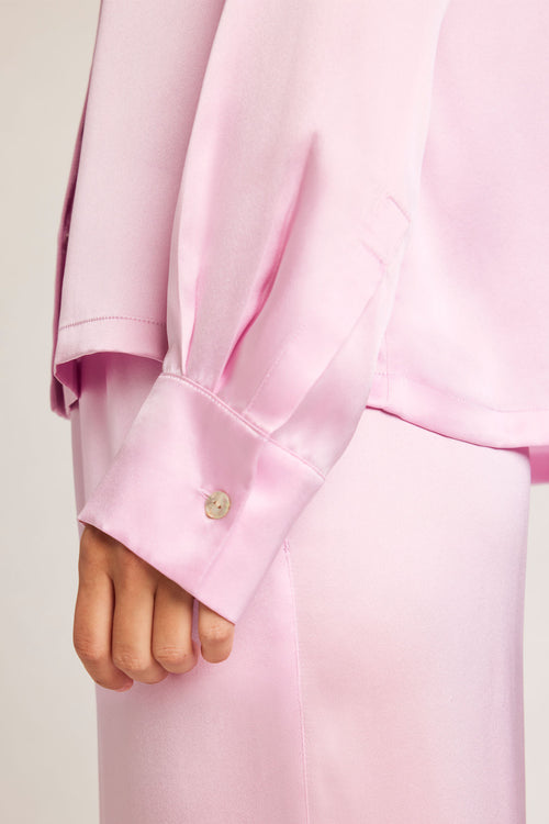 Eclipse Washable Silk Shirt in Babe