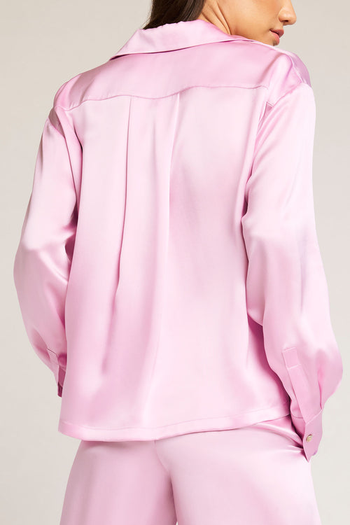 Eclipse Washable Silk Shirt in Babe