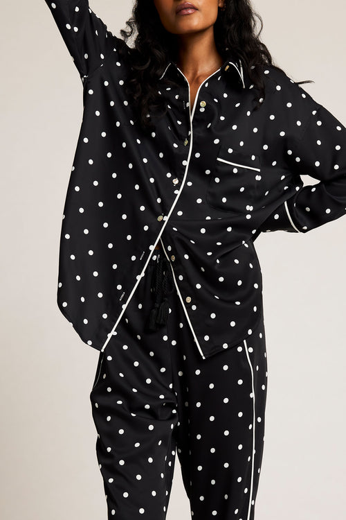 Supreme Shirt in White Dot