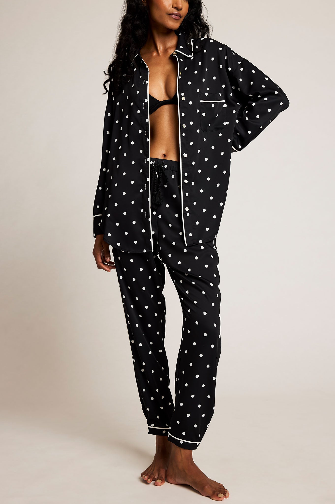 Supreme Shirt in White Dot