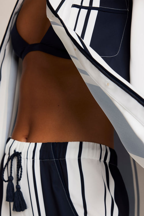 Supreme Shirt in Midnight Stripe