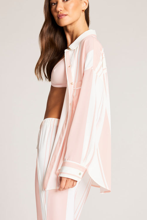 Supreme Shirt in Shell Stripe