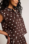 Thumbnail image #2 of Supreme Short Sleeve Shirt in Espresso Dot