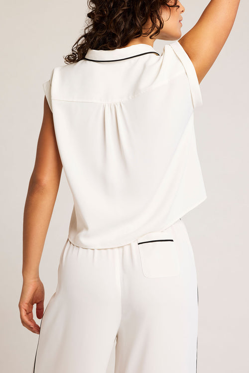 Supreme Short Sleeve Shirt in Ivory