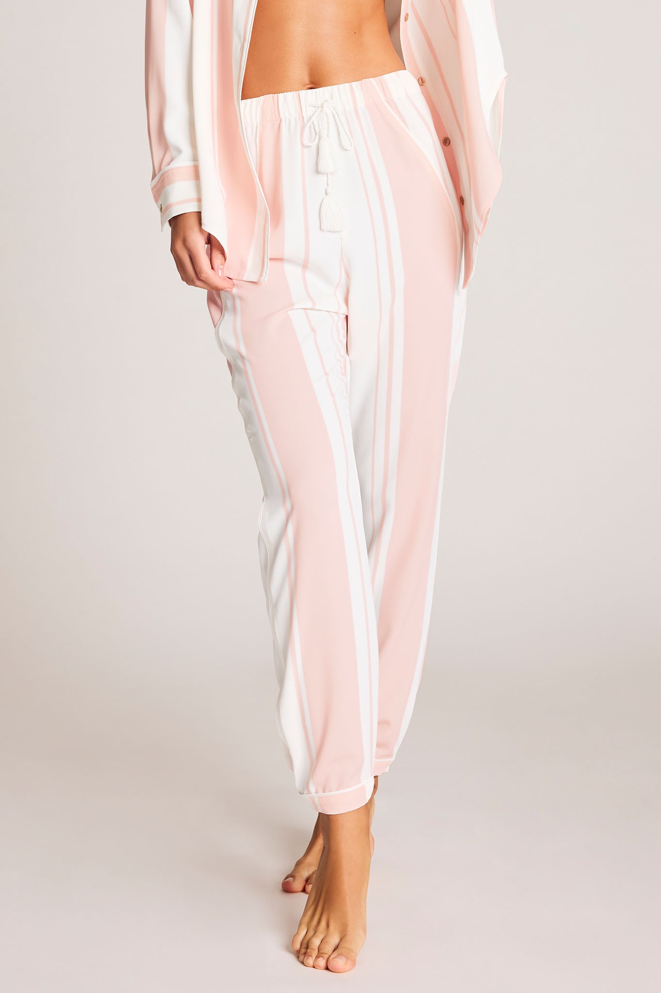 Supreme Jogger Pant in Shell Stripe