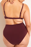 Thumbnail image #7 of Swim High Waist Bottom in Garnet