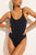 Swim Strappy One-Piece in Black
