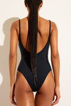 Thumbnail image #3 of Swim Strappy One-Piece in Black
