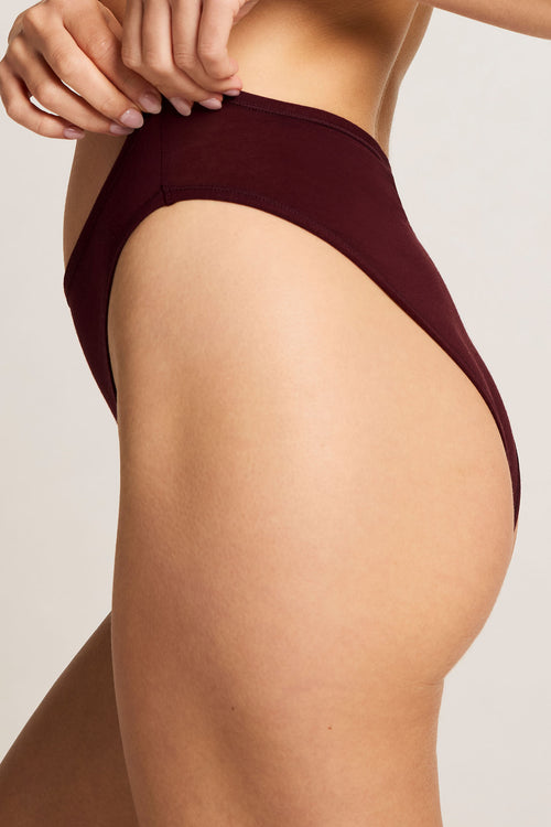 Cloud Cotton French Cut Brief in Safari (Pack)