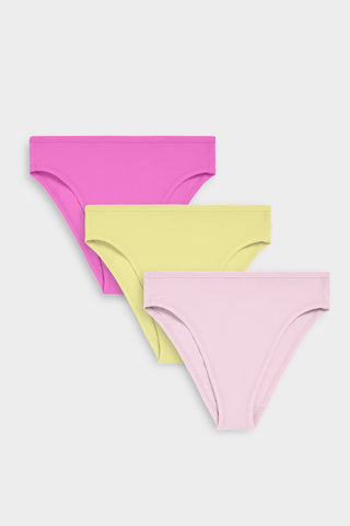 Detail view of Cotton French Cut Brief in Italian Ice (Pack) for sizer