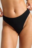 Thumbnail image #7 of Cotton Thong in Black Cherry (Pack)