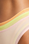 Thumbnail image #2 of Cloud Cotton French Cut Brief in Rainbow Sherbet (Pack)