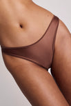 Thumbnail image #3 of Glacé Dipped Thong in Praline (Pack)
