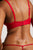 Glacé String Thong in Cerise