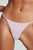 Glacé String Thong in Lilac