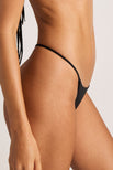 Thumbnail image #2 of Glacé String Thong in Black
