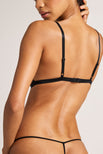 Thumbnail image #3 of Glacé String Thong in Black (Pack)