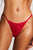 Serpente String Thong in Cerise