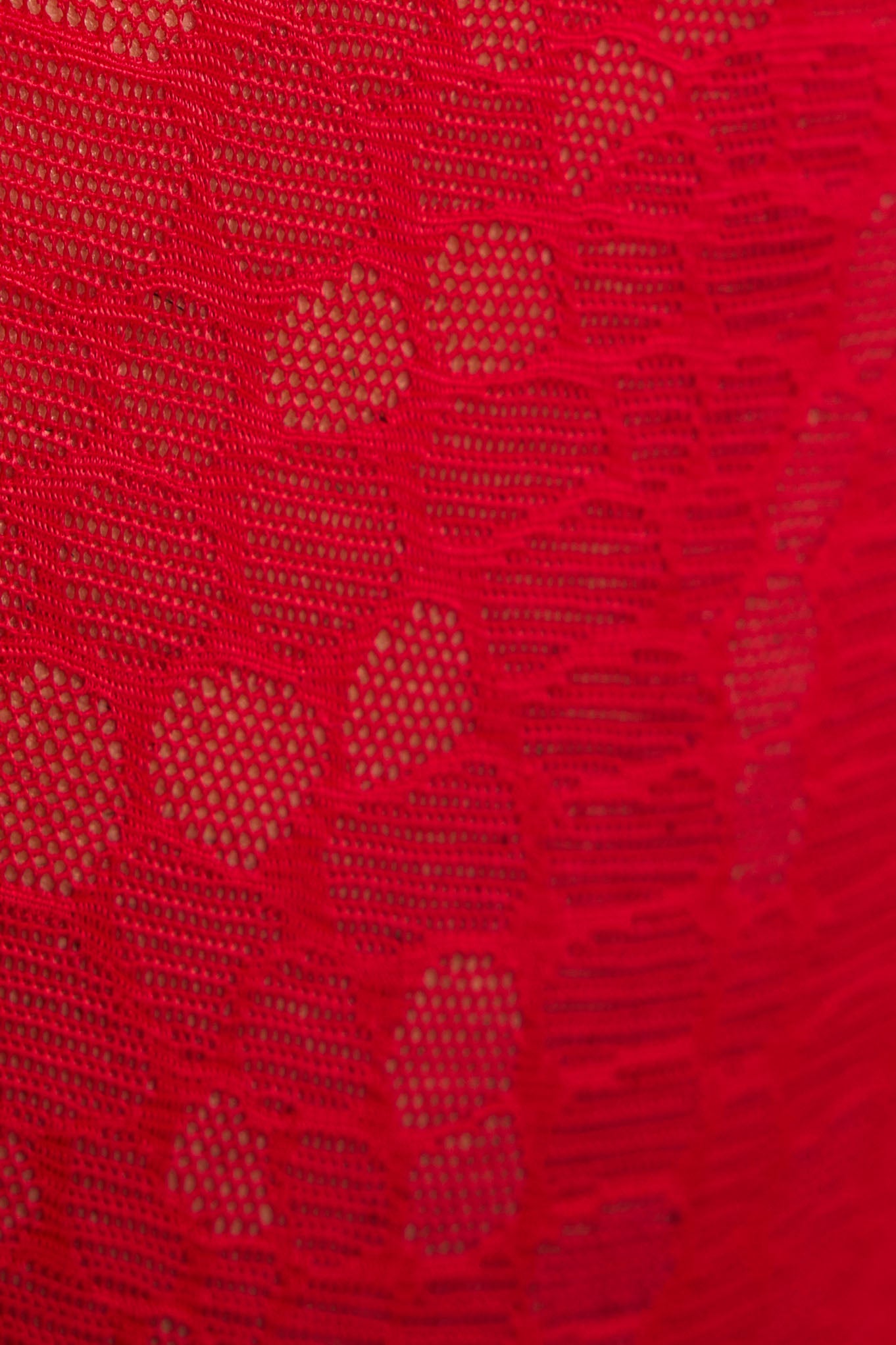 Serpente String Thong in Cerise