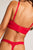 Sieve Dipped Thong in Cerise