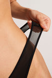Thumbnail image #2 of Slink Dipped Thong in Black