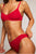 Whipped French Cut Brief in Cerise
