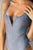 A silky smooth bodysuit with 3 snap closure neckline