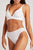 Whipped Cropped A-Top in White (alternate view)