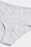 Thumbnail image #5 of Cotton High Waist Brief in White (Pack)