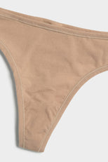 Thumbnail image #4 of Cotton Thong in Buff (Pack)