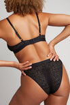 Thumbnail image #4 of Eyelet Lace French Cut Brief in Black