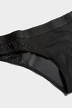 Thumbnail image #4 of Silky Brief in Eyelet Lace x Black