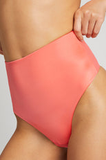 Thumbnail image #2 of Glacé High-Waist Thong in Coral