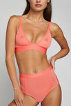 Thumbnail image #3 of Sieve High-Waist Brief in Coral [Ksenia XS]