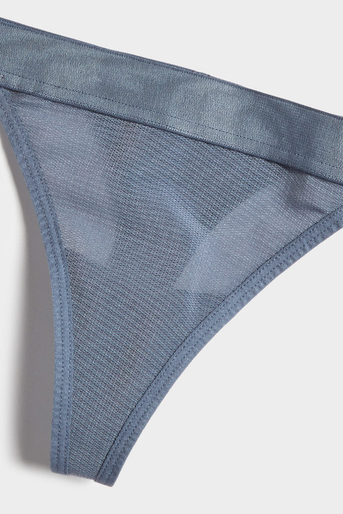 Negative Underwear Underwear Sieve Thong In Slate Gift for Hoilday Day Negative  Underwear Sales Shop