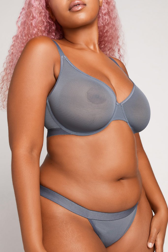 Styled here with our Sieve Demi Bra in Slate [Hannah L]